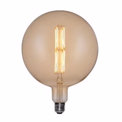 Ampoules LED Edison Vintage E27,Blanc Chaud 2200K 550LM 7W Equivalent à 55W, Rétro Antique Lampe décorative