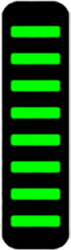 Attache de câble ProGuard – Avant – Autocollant – Protection maximale – Vert fluo