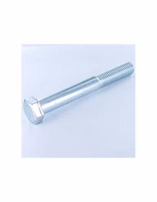 Corps de boulon filetage partiel Tête hexagonale TH M12X120 Classe 8.8 Acier zingué – 1 pièce