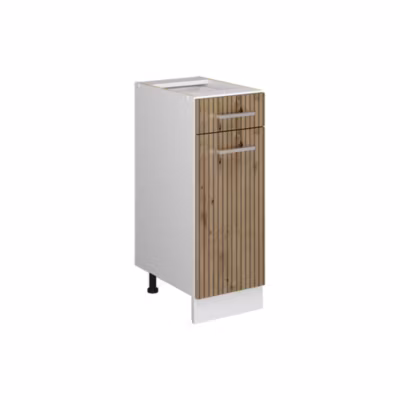 Vicco Meuble cuisine Chêne Artisan 30cm sans PT