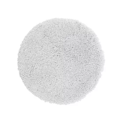 Tapis de bain rond microfibre HIGHLAND Diam110cm Blanc Spirella