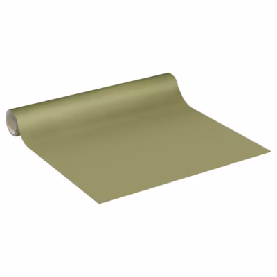 Rouleau adhésif décoratif Vinyle au Mètre – Sticker Lavable Imperméable Mur Cuisine Meubles – 60cmx10m – Vert olive