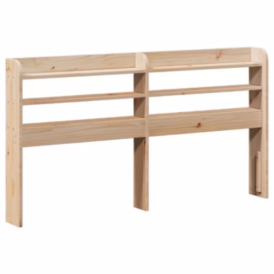 Tête de lit avec étagères 150 cm bois massif de pin vidaXL