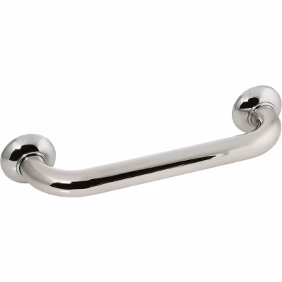 Barre d&rsquo;appui droite chromé – 300 mm – Diamètre 32 mm – Pellet ASC