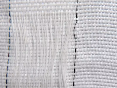 Filet échafaudage tissé 130g/m² – Travaux de sablage, peinture et hydrogommage Blanc 1.09m x 50m
