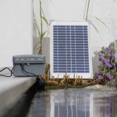 Solarmax 600 Accu – pompe solaire avec batterie pour jet d&rsquo;eau – Outside Living