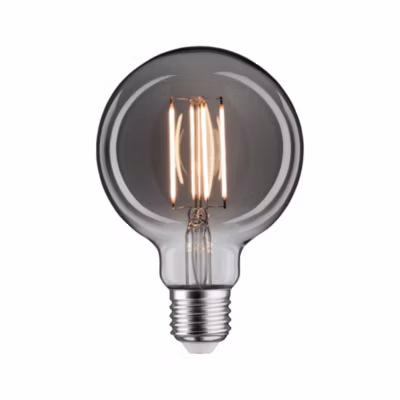 1879 Filament 230 V Globe LED G95 E27 420lm 8W 2200K gradable Verre fumé