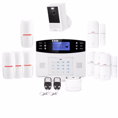 Alarme maison sans fil gsm lifebox et caméra sans fil evolution kit connecté 4