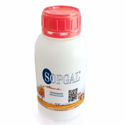 Dérouillant – désoxydant (1 litre). Nettoie et élimine facilement les résidus de rouille de n&rsquo;importe quelle surface – Sopgal