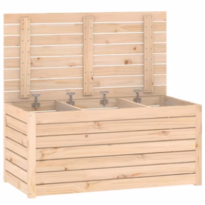Boîte coffre de jardin 101 x bois Helloshop26