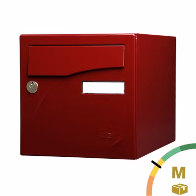 Boite aux lettres Préface 2 portes Rouge pourpre brillant 3004B