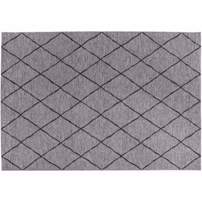 Tapis extérieur en polypropylène Allan perle 290×200 cm