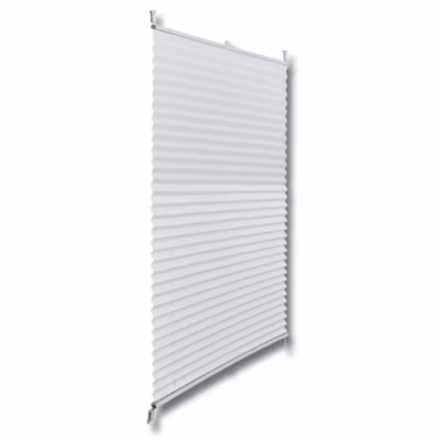 Store plisse en blanc 70 x blanc Helloshop26