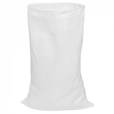 Lot de 20 sacs à gravats réutilisables en polypropylène haute qualité – 55 Kg – Blanc – Linxor