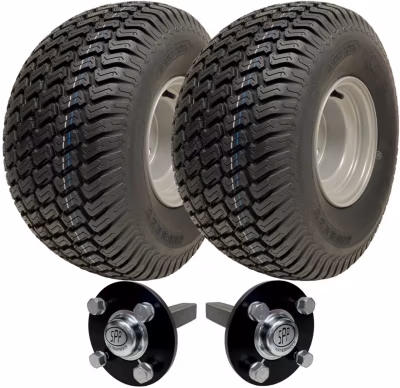 Kit de remorque pour quad 20×10.00-8, moyeu et essieux, homologué pour la route, 900 kg (sans attelage)
