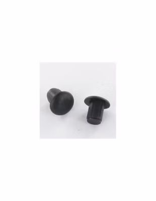 Bouchon Diamètre du corps 8 Diamètre de tête: 10 Longueur sous tête 6.3 nylon noir – 1 pièce