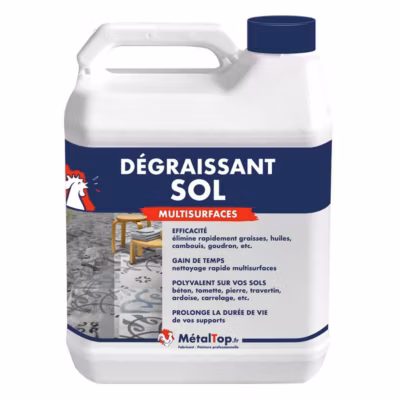 Degraissant Sol – 1 L – Métaltop