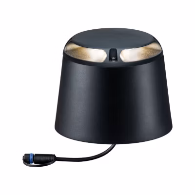 extérieur Plug & Shine Applique Sol LED IP67 2x350lm 3000K 24V 180 Anthracite