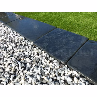 Bordure Ardoise Patinée 25 cm – Pack 70 pièces – 17,50 mètres
