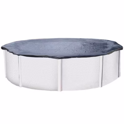 Bâche d&rsquo;hiver pour piscine métal ou résine ronde 5,7 m – 5,8 m