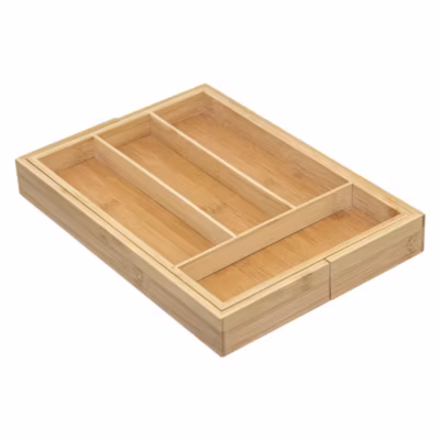 Range-couverts 6 compartiments extensibles Bambou – 5Five