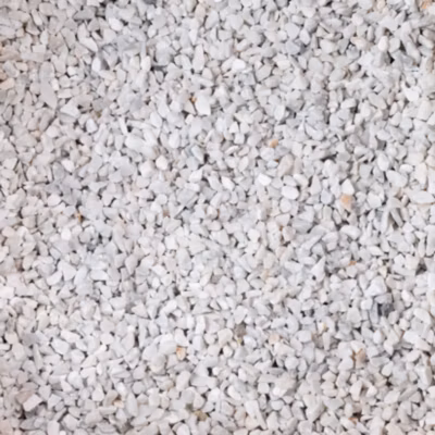 Gravier Marbre Blanc Carrare 8-12 mm – Sac 20 kg (0,4 m²) – RO&rsquo;MA NATURE