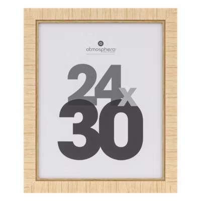 Cadre photo Théa beige 24x30cm – Atmosphera
