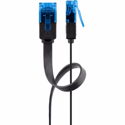 Câble RJ45 Cat6a plat non blindé 20 m GOOBAY