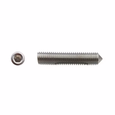 200 Vis Sans Tête 6 Pans Creux à Bout Pointeau STHC 3 x 10 mm – DIN 914 – Inox A2 – D-Work