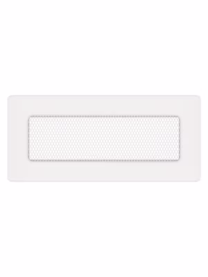 Grille d&rsquo;aération de cheminée blanc – Classic 11×24