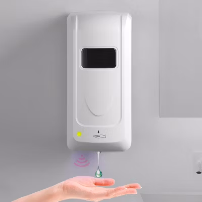 Distributeur de savon et Gel automatique mural ou sur pied infrarouge rechargeable 1 L
