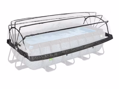 Dôme pour piscine tubulaire rectangulaire 4,00 x 2,00 m – Exit Toys