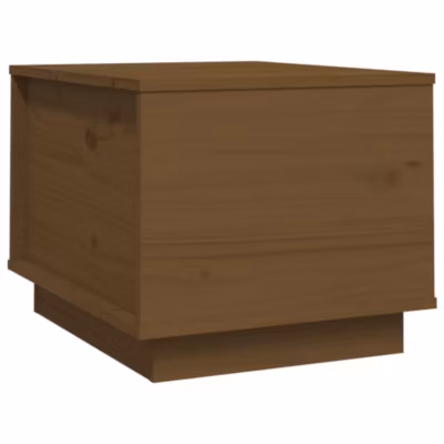 813413 vidaXL Table basse Marron miel 40x50x35 cm Bois massif de pin