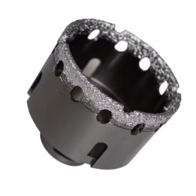 Trépan Diamanté M14 D.20 x Ht. 35 mm – Scie Cloche Professionel – Carrelage, Grès Cérame, Faience, Marbre, Granit – Diamwood