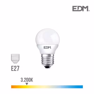 Ampoule LED E27 5W équivalent à 35W – Blanc Chaud 3200K
