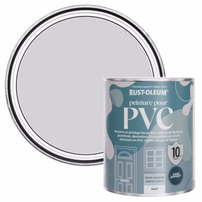 Peinture Violette pour Portes et Fenêtres en PVC, Finition Mate – RUST-OLEUM – Ombre Lilas 750ml