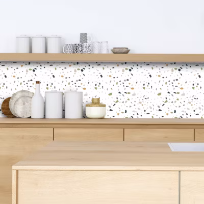 Crédence adhésive terrazzo 40X200cm