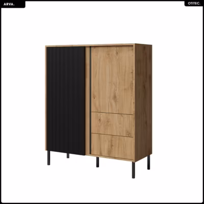 Armoire basse – L.100 x H.122 x P.41 – ARVA