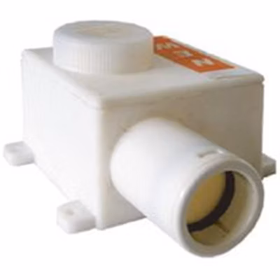 Siphon pour tube d&rsquo;évacuation de condensats – Siphon pour tube souple ou rigide