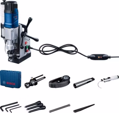 Perceuse magnétique GBM 502 06011B4020 Bosch 1200 W pour perçage et taraudage