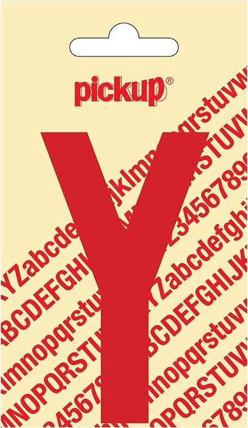 Autocollant pick-up Nobel 90 mm rouge Y – 31022090Y