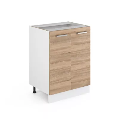 Vicco Meuble bas de cuisine Sonoma 60cm sans PT
