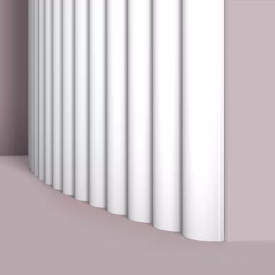 3d panneau mural NMC ARSTYL CANELÉ XL FLEX Noel Marquet flexible Lambris mural Panneau acoustique Moulure flexible 2 m