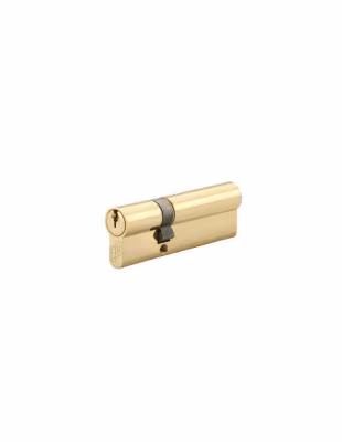 Cylindre de serrure double entrée FTH 5G, 30x60mm, cylindre et clés en laiton, 3 clés crantées – FTH