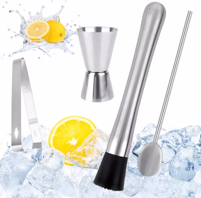 Shaker Cocktail Acier Inoxydable 304 Professionnel