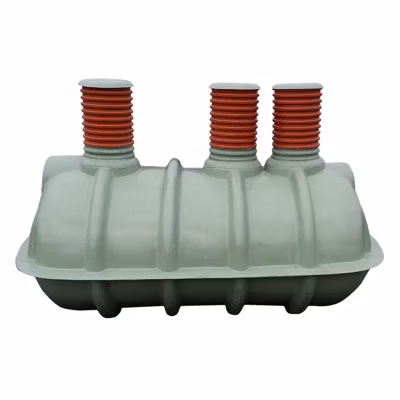 Cuve de stockage 4000L de récupération d&rsquo;eau de pluie, 3 trappes