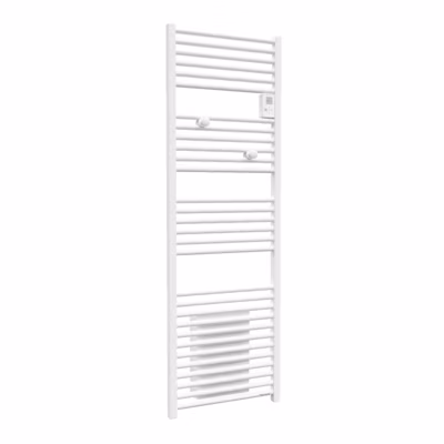 Radiateur sèche-serviette RIVA 4 avec soufflerie – Radiateur sèche-serviette – Puissance : 500 + 1000 – Dimensions : 500 x 1090