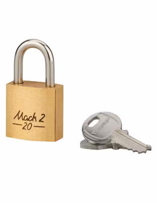 Cadenas à clé Mach 2, 20mm, 2 clés – THIRARD