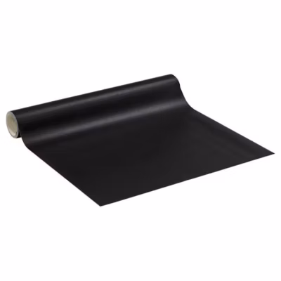 Rouleau adhésif décoratif Vinyle au Mètre – Sticker Lavable Imperméable Mur Cuisine Meubles – 60cmx40m – Noir