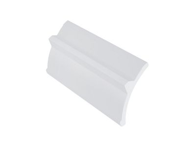 Lot de 3 corniches plafond en polystyrène L290 x l4.6 x H9 cm blanc – DORICA